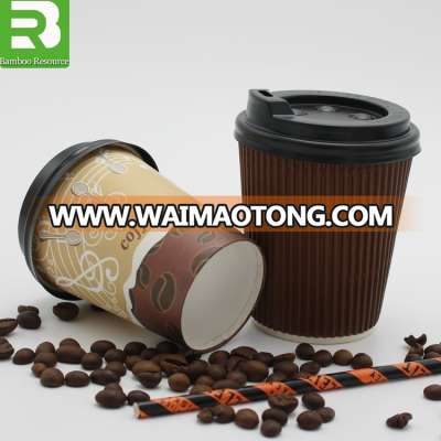 12 Oz Hot sale disposable Logo printed Take away paper coffee cups